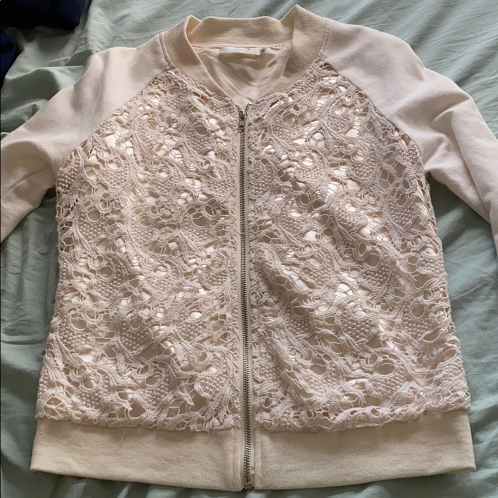 Cream jacket